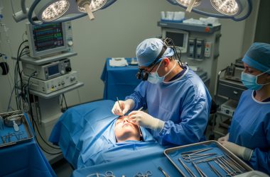 Turkish surgeon doing operation